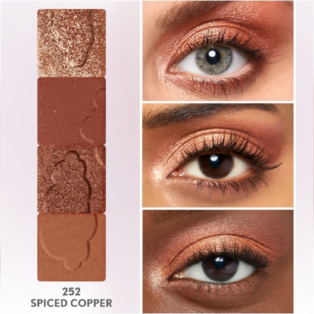 🐢2/$15 Covergirl Clean Fresh Clean Eyeshadow Palette Spiced Copper